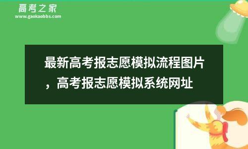 最新高考报志愿模拟流程图片，高考报志愿模拟系统网址